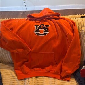 Orange Auburn University Hoodie